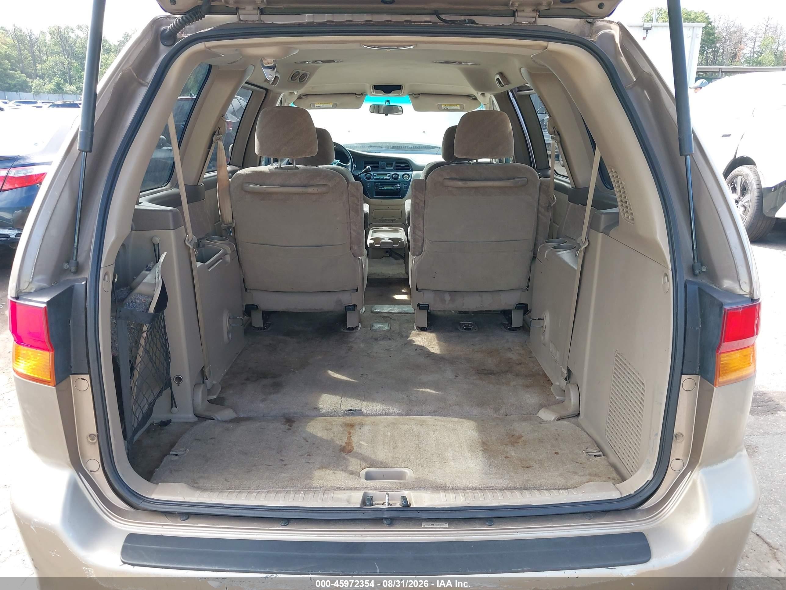2003 Honda Odyssey Ex Beige vin: 5FNRL18643B018990
