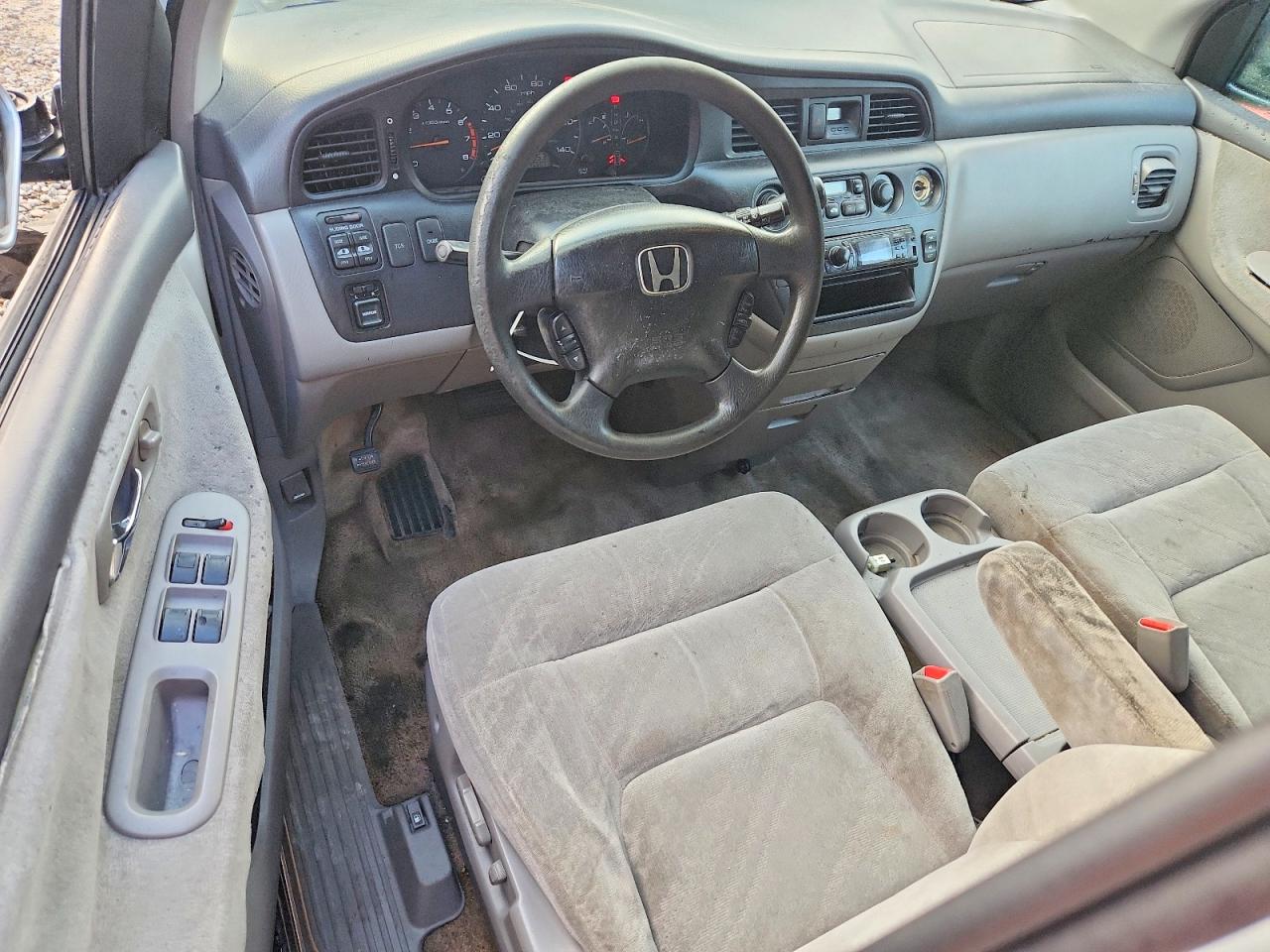 2002 Honda Odyssey Ex Silver vin: 5FNRL18652B022836