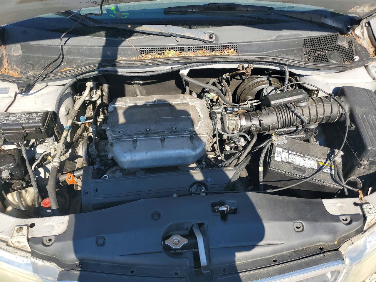 2002 Honda Odyssey Ex Silver vin: 5FNRL18652B022836