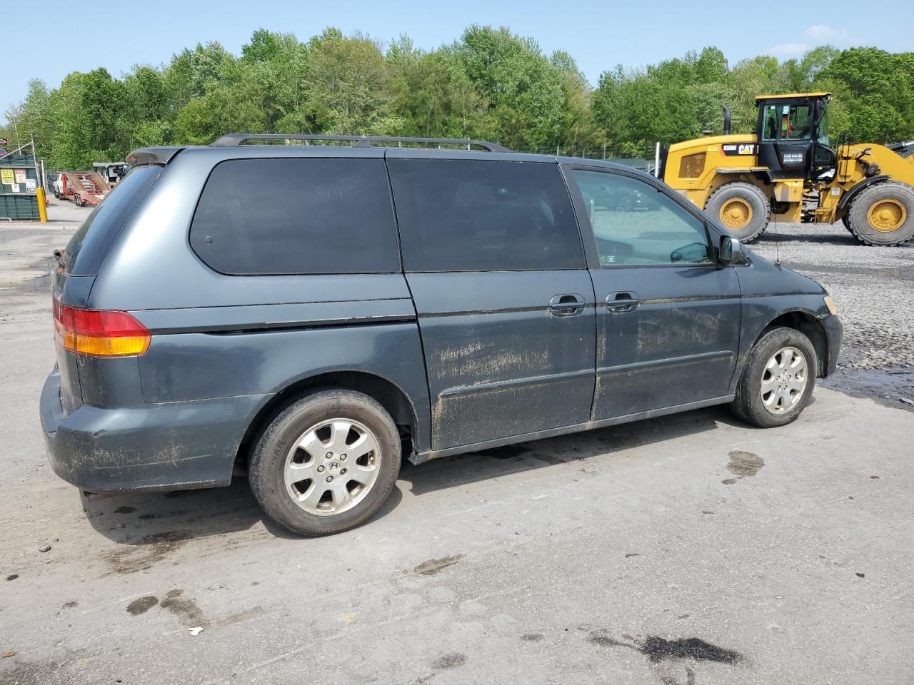 2003 Honda Odyssey Ex Charcoal vin: 5FNRL18653B087476