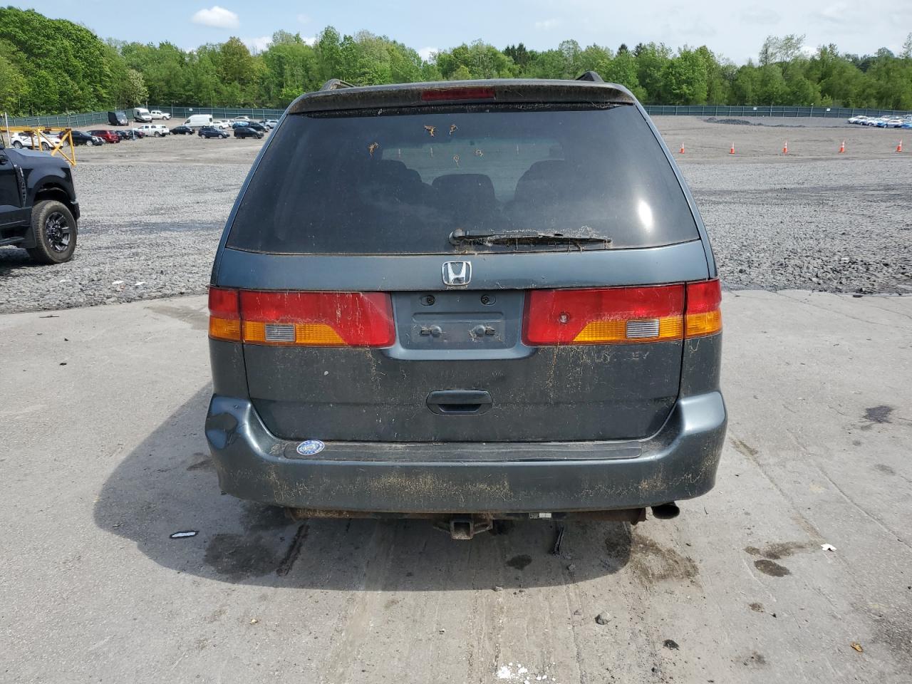 2003 Honda Odyssey Ex Charcoal vin: 5FNRL18653B087476