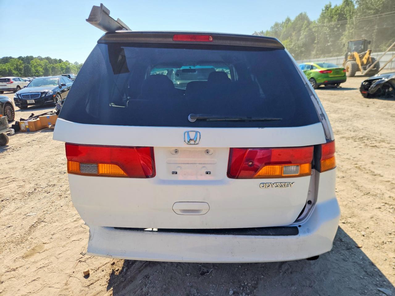 2003 Honda Odyssey Ex White vin: 5FNRL18653B097005