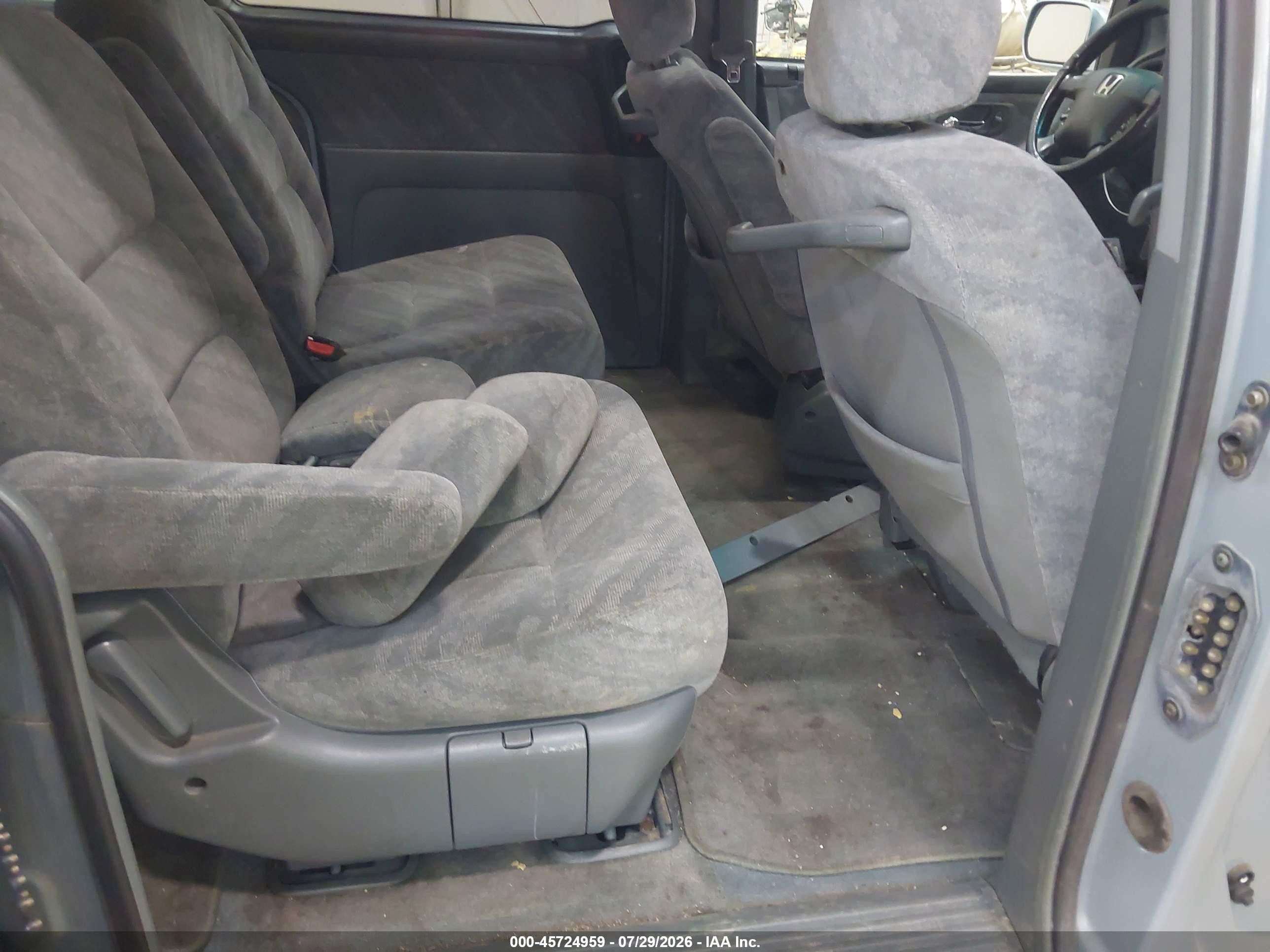 2003 Honda Odyssey Ex Silver vin: 5FNRL18653B112294