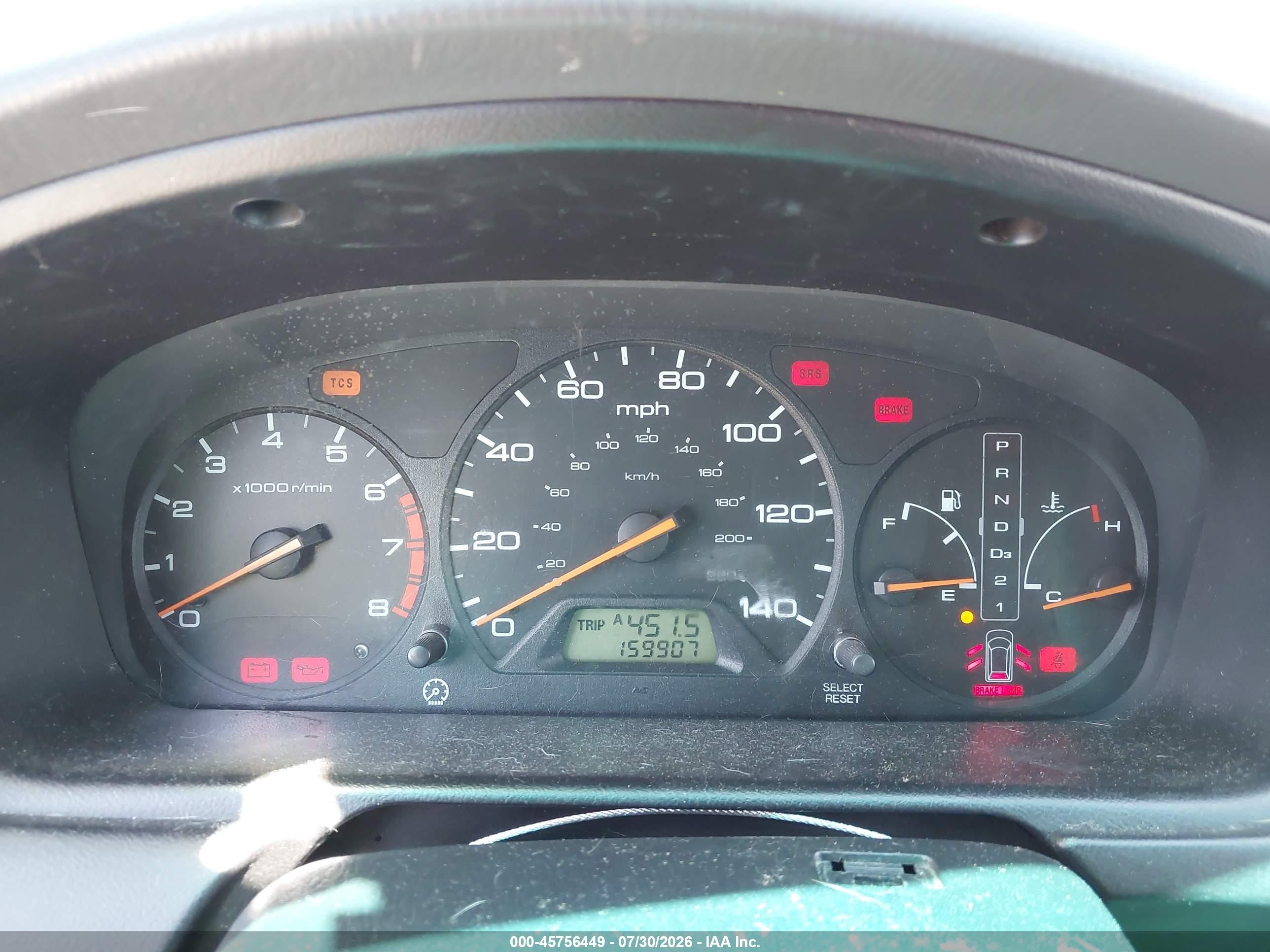 2003 Honda Odyssey Ex Red vin: 5FNRL18653B132481