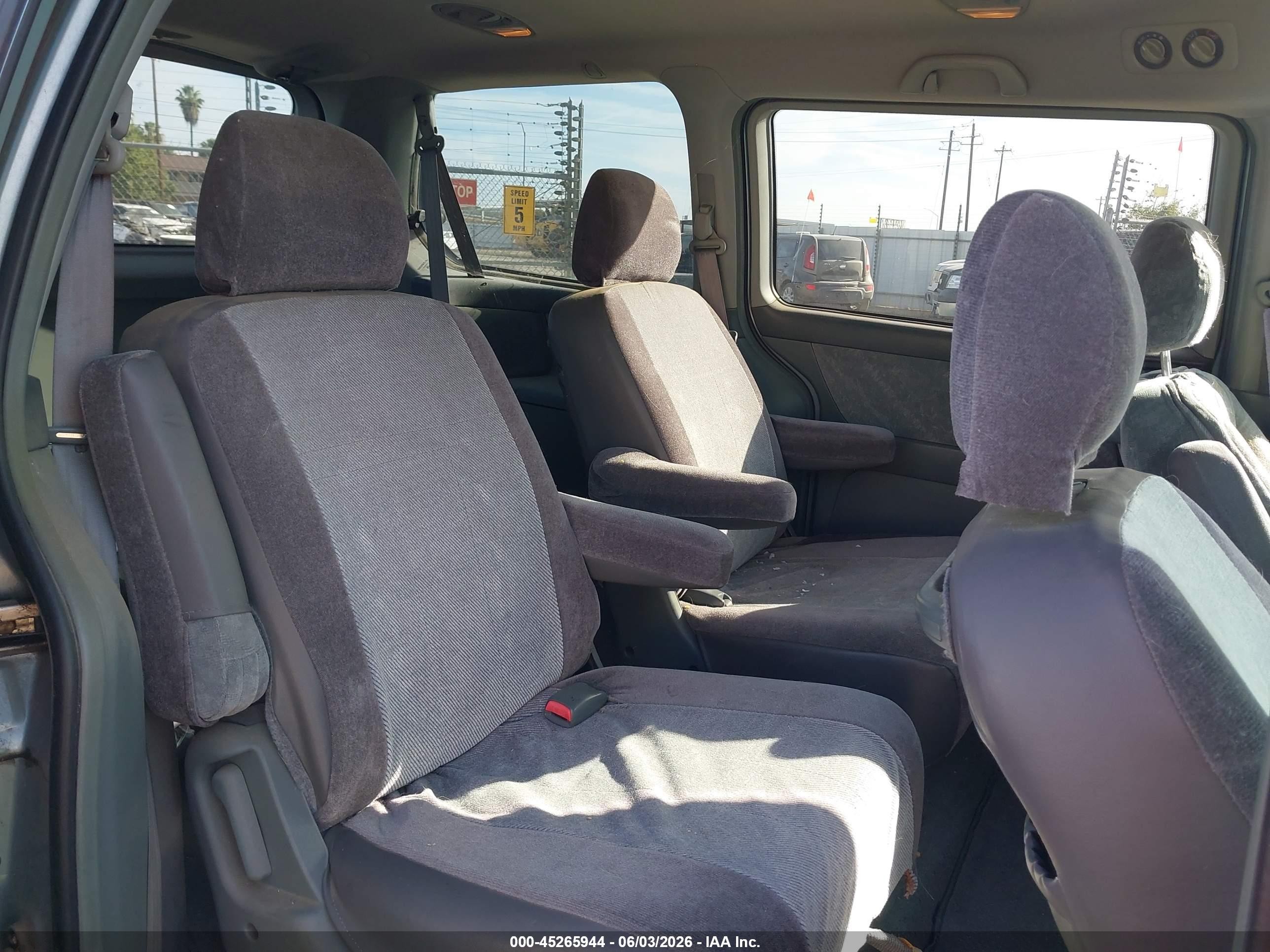 2003 Honda Odyssey Ex Light Blue vin: 5FNRL18653B144162