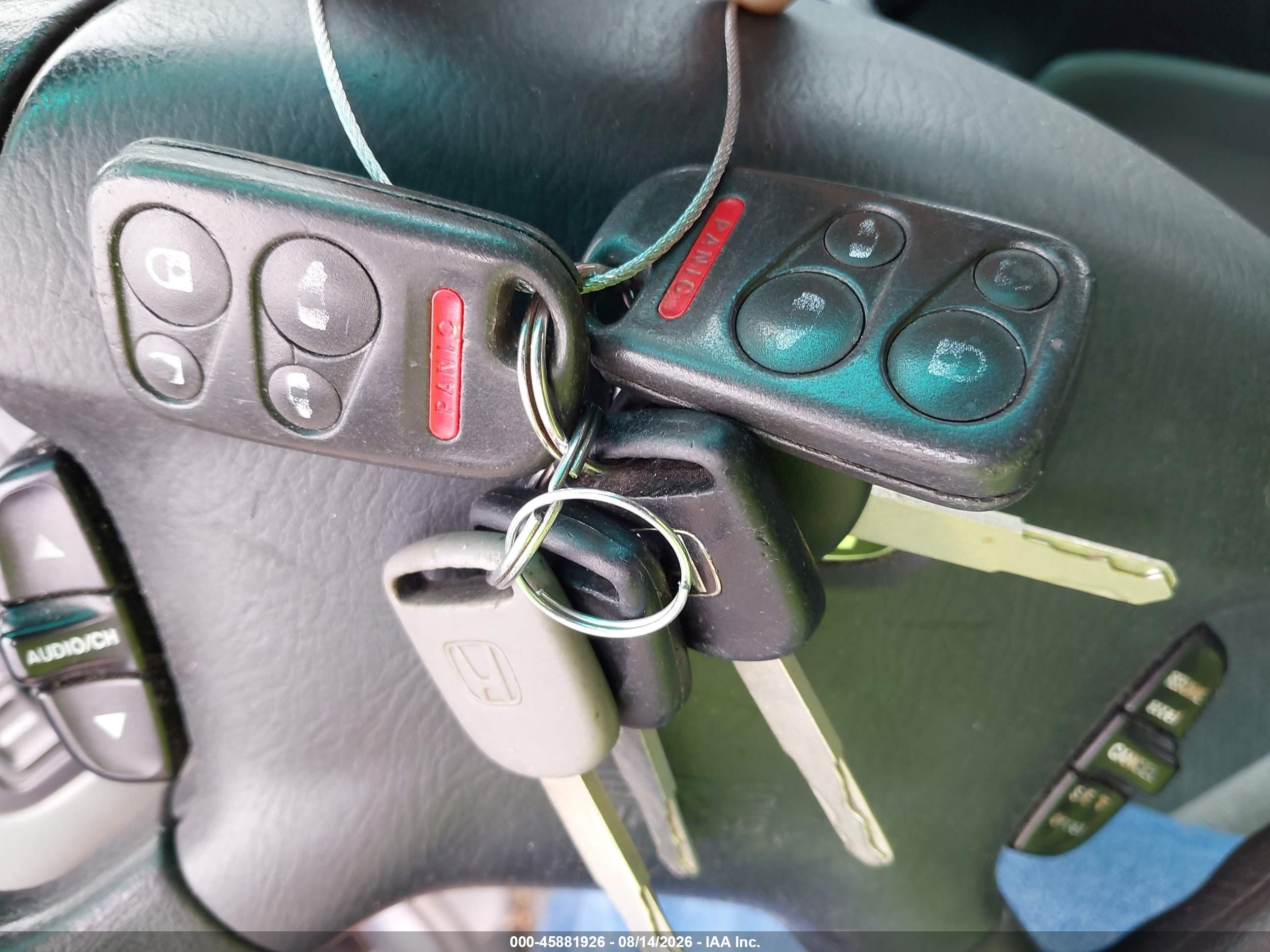 2004 Honda Odyssey Ex Gray vin: 5FNRL18654B022175