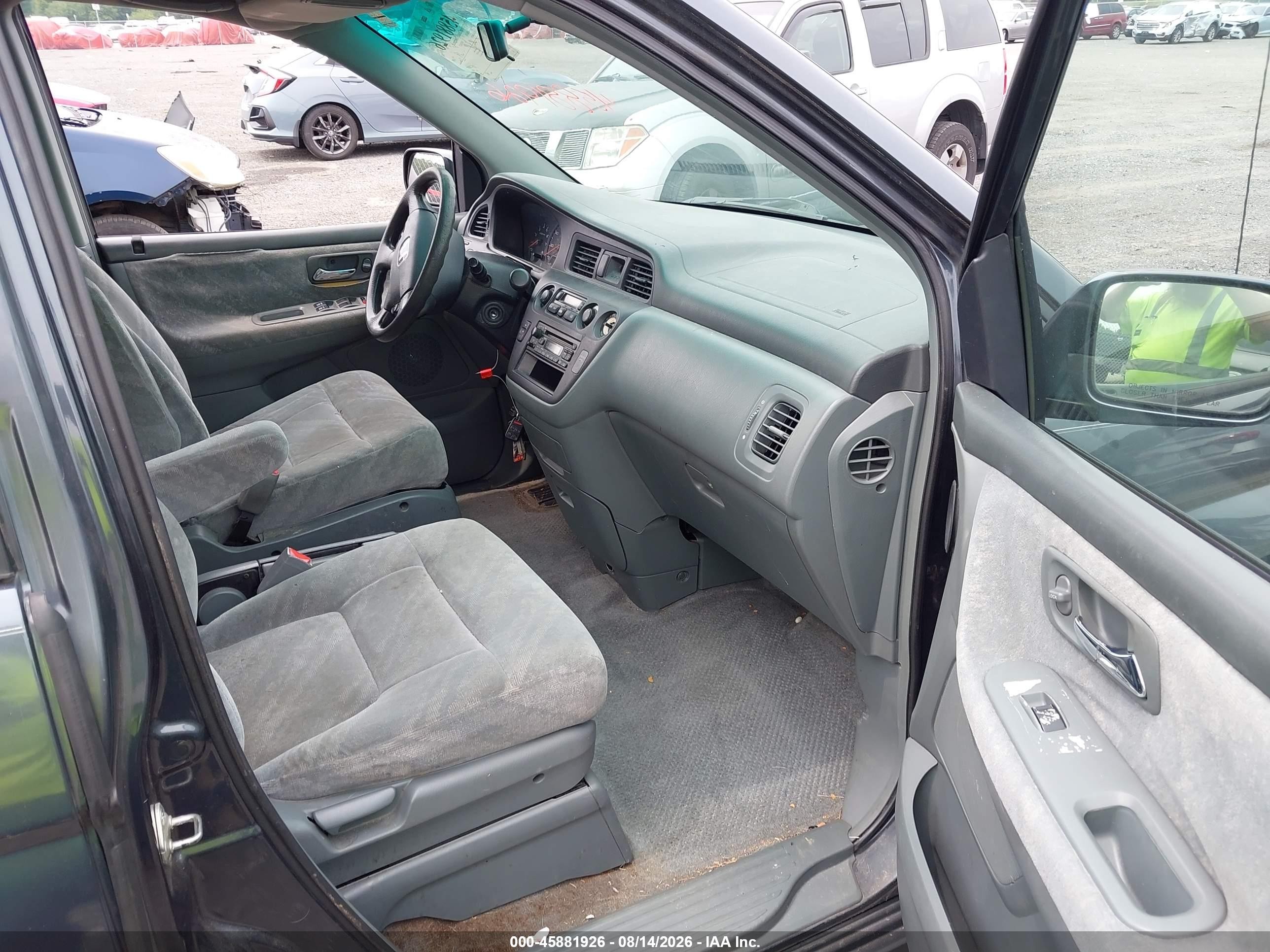 2004 Honda Odyssey Ex Gray vin: 5FNRL18654B022175