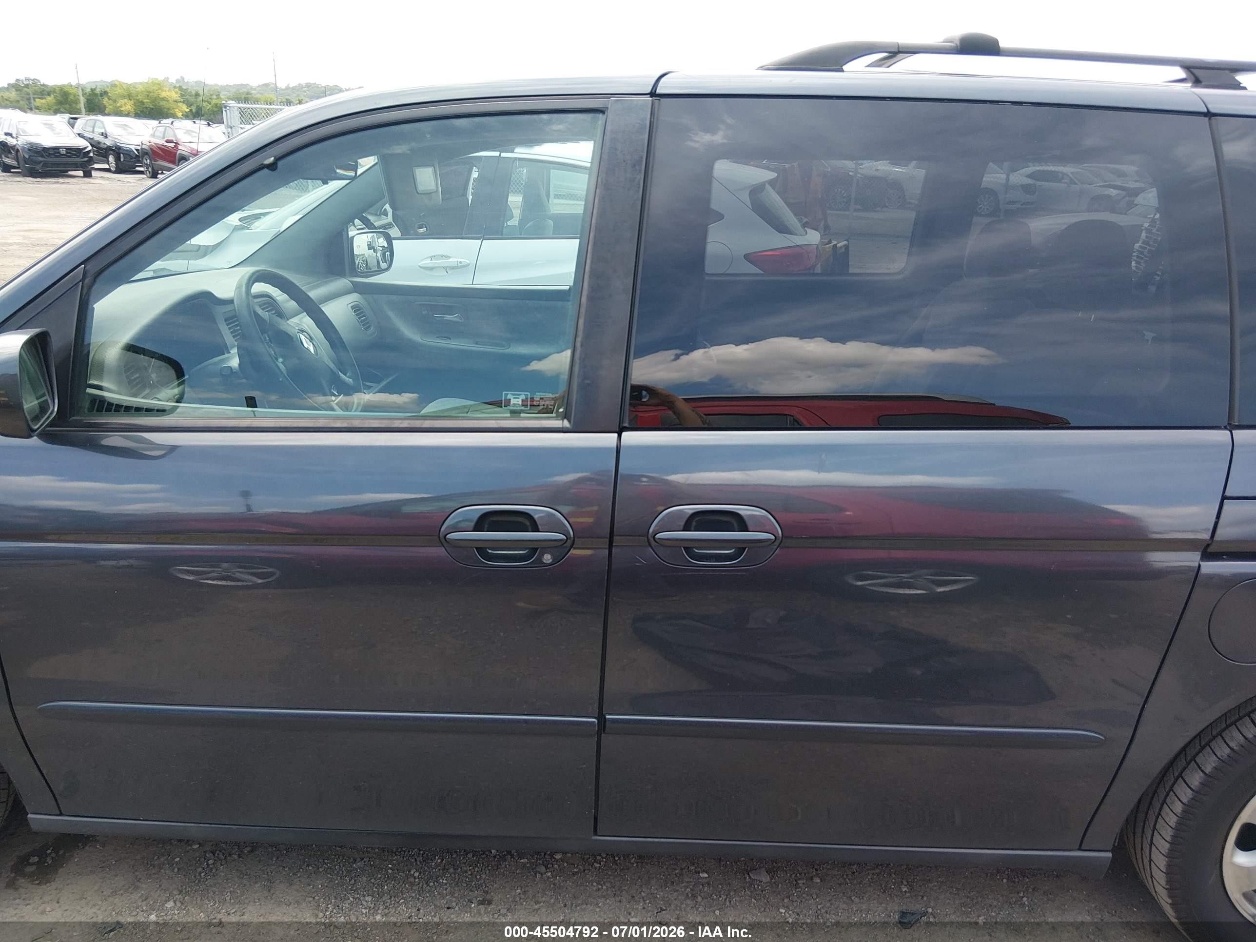 2004 Honda Odyssey Ex Blue vin: 5FNRL18664B017292