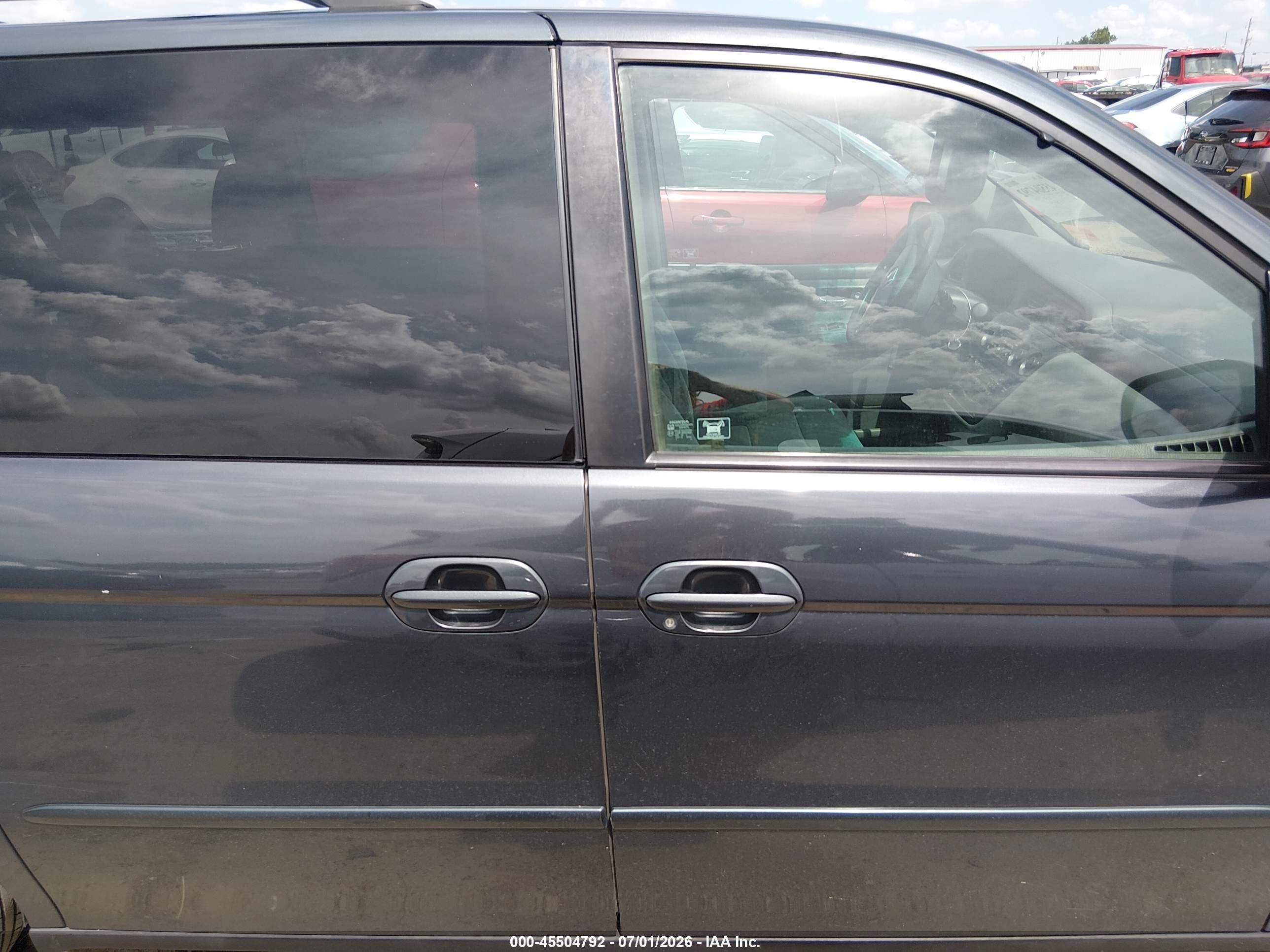 2004 Honda Odyssey Ex Blue vin: 5FNRL18664B017292