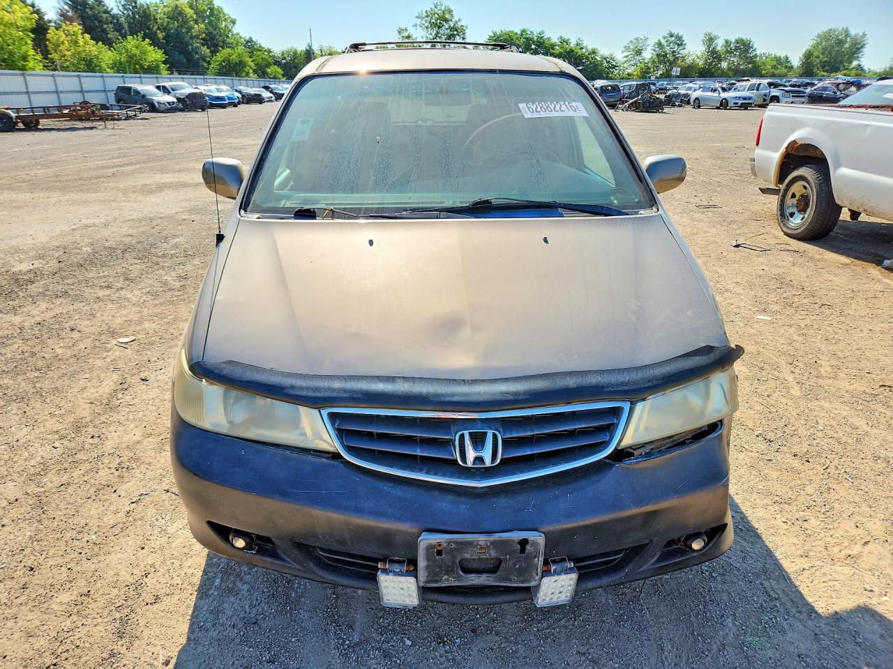 2004 Honda Odyssey Ex Gold vin: 5FNRL18664B049479
