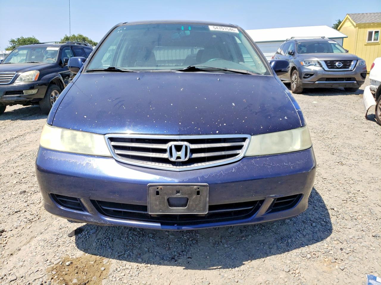 2004 Honda Odyssey Ex Синий vin: 5FNRL18664B055511