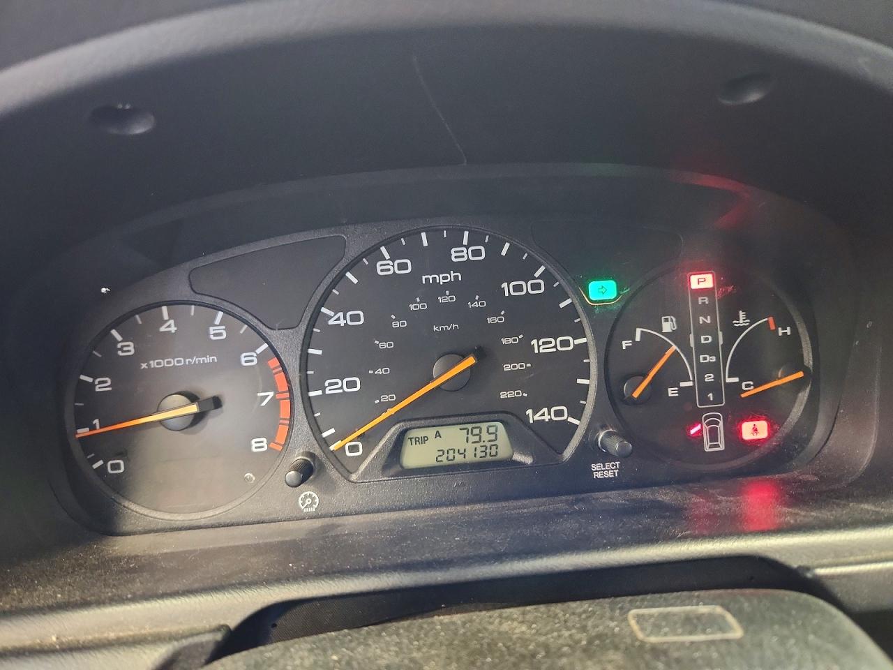 2002 Honda Odyssey Ex Burgundy vin: 5FNRL18672B044692