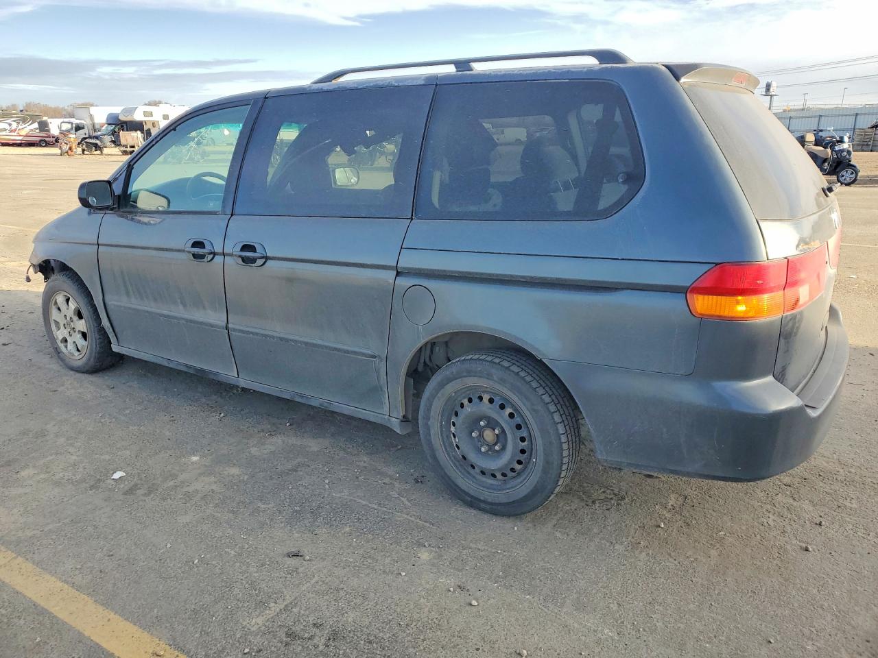 2003 Honda Odyssey Ex Blue vin: 5FNRL18673B045973