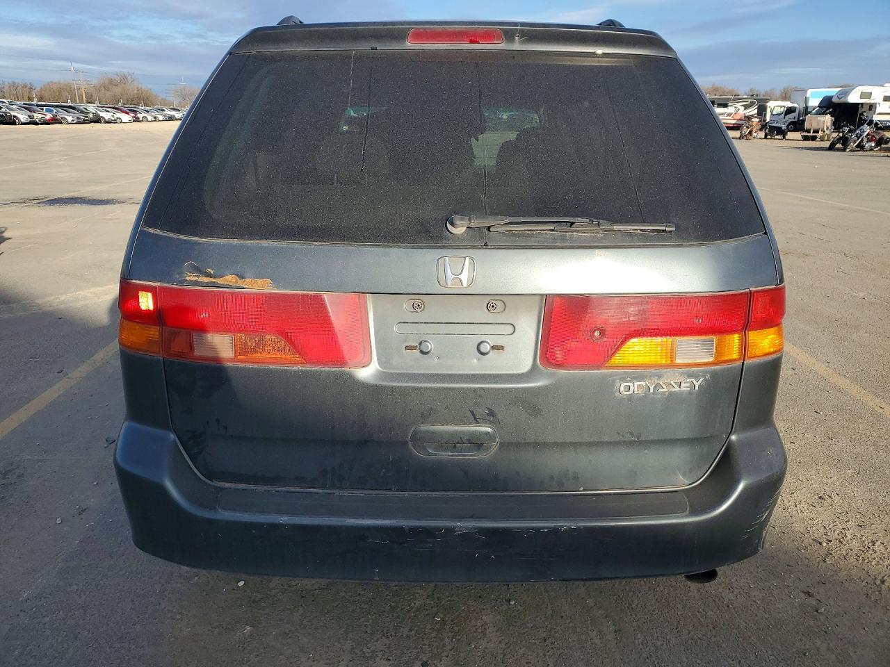 2003 Honda Odyssey Ex Blue vin: 5FNRL18673B045973