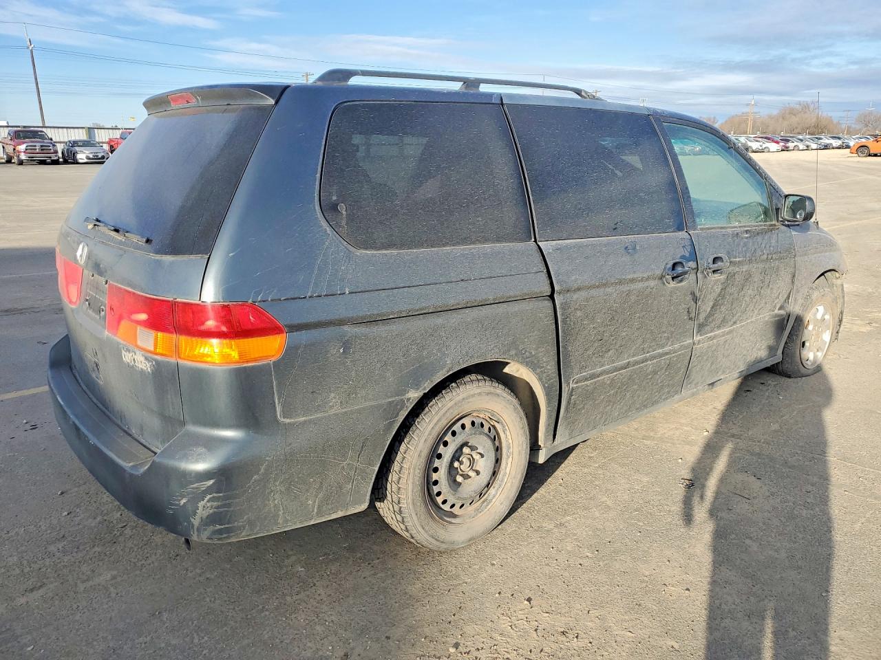 2003 Honda Odyssey Ex Blue vin: 5FNRL18673B045973