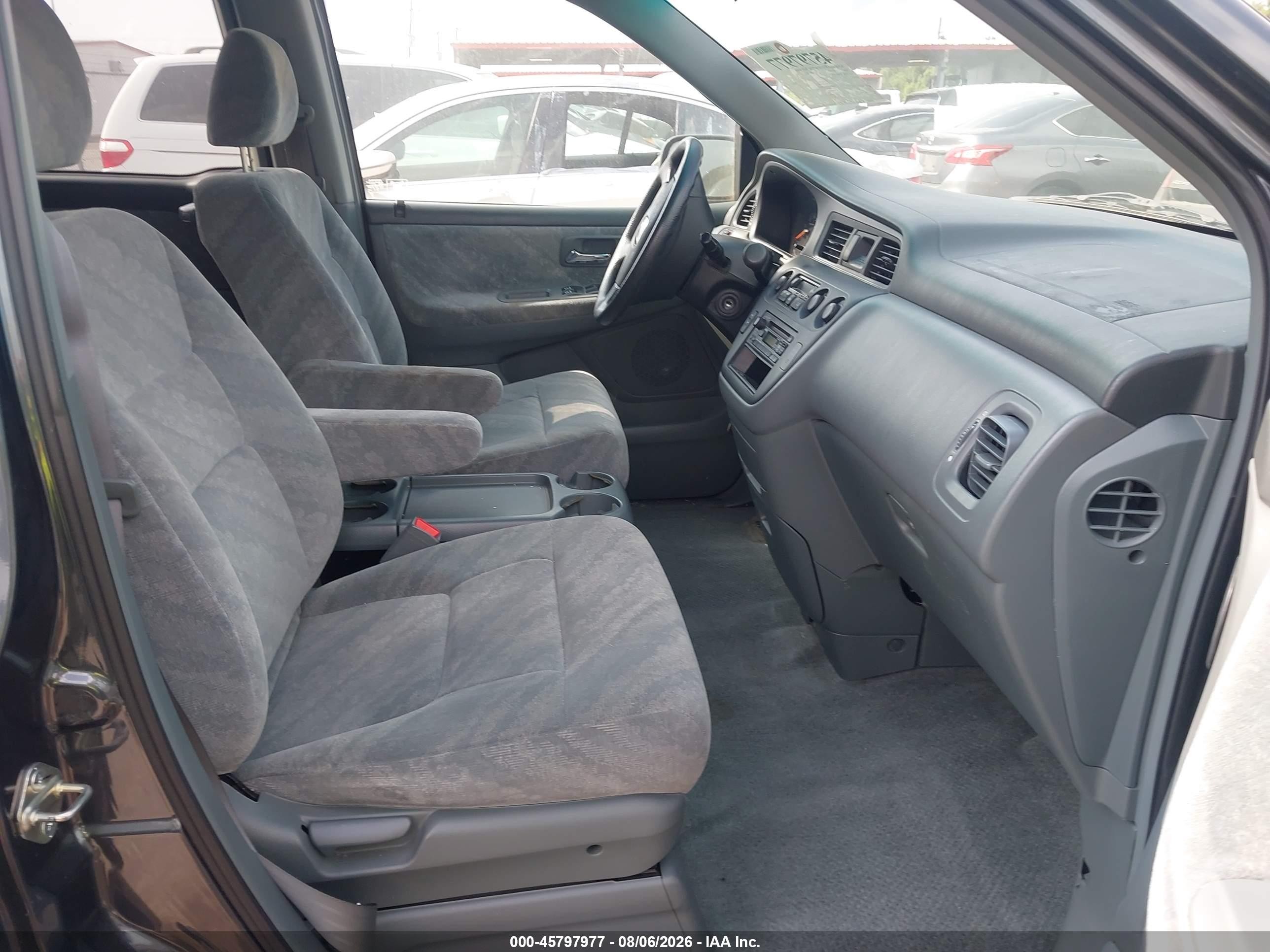 2004 Honda Odyssey Ex Gray vin: 5FNRL18674B018631
