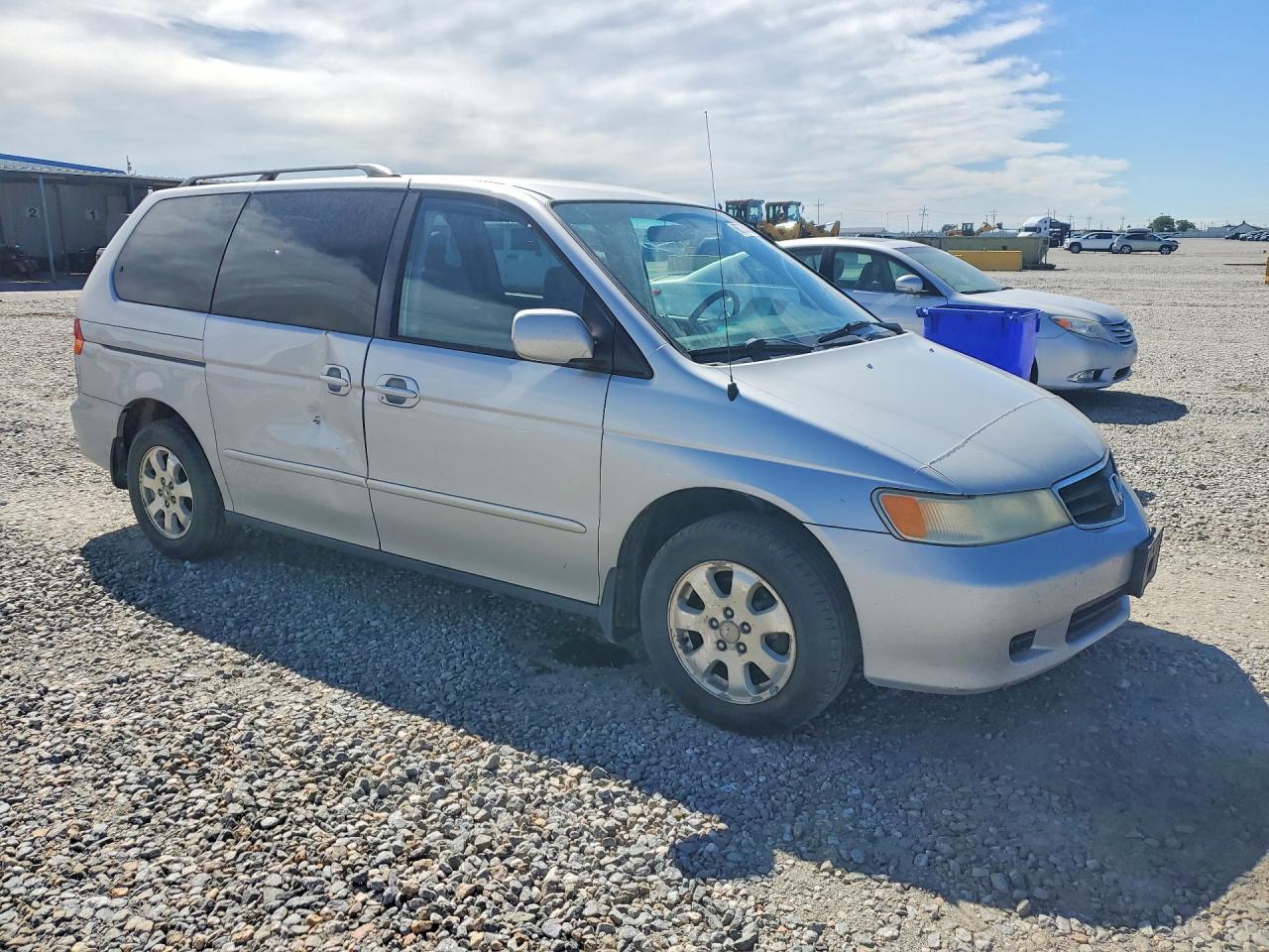 2004 Honda Odyssey Ex Серебряный vin: 5FNRL18674B083401