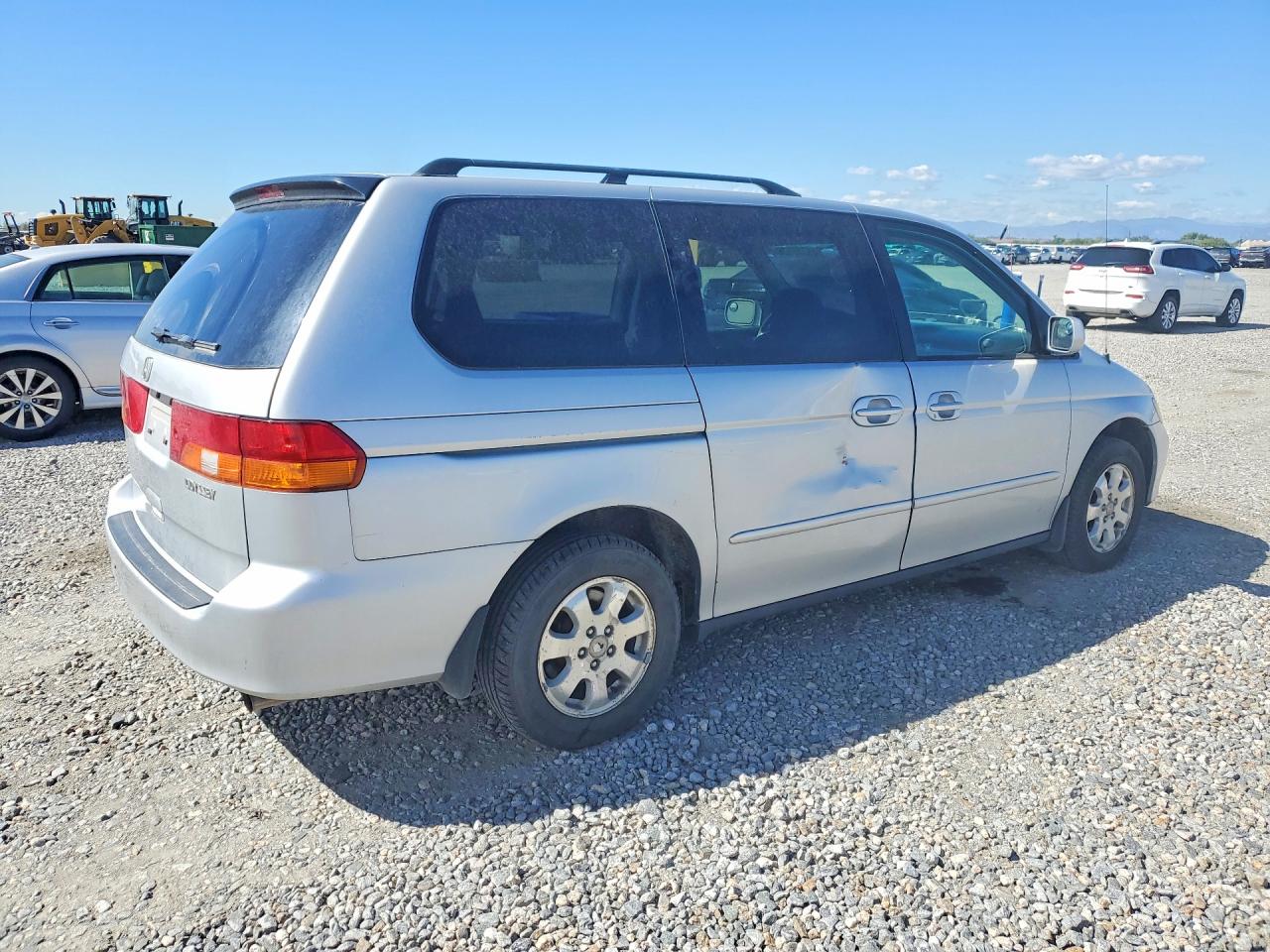 2004 Honda Odyssey Ex Серебряный vin: 5FNRL18674B083401