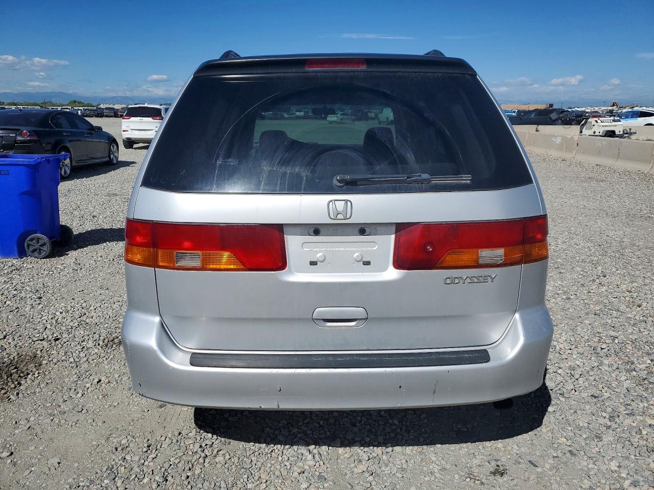 2004 Honda Odyssey Ex Серебряный vin: 5FNRL18674B083401