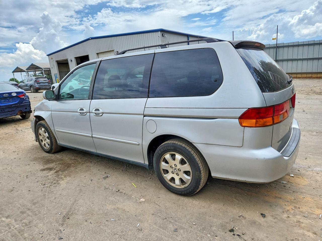 2004 Honda Odyssey Ex Silver vin: 5FNRL18674B147968