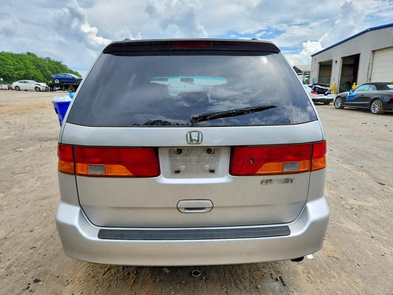 2004 Honda Odyssey Ex Silver vin: 5FNRL18674B147968
