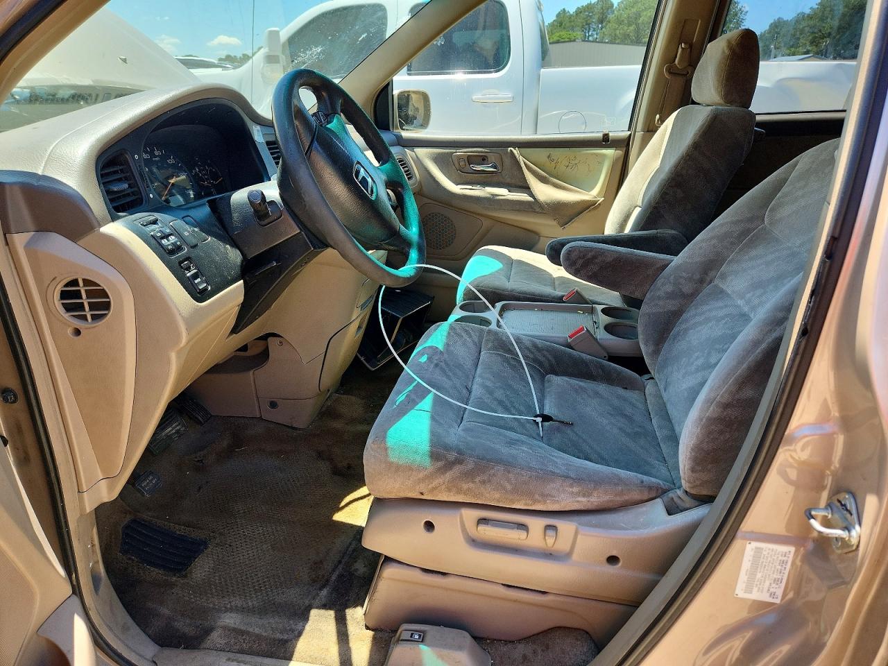 2002 Honda Odyssey Ex Gold vin: 5FNRL18682B004704