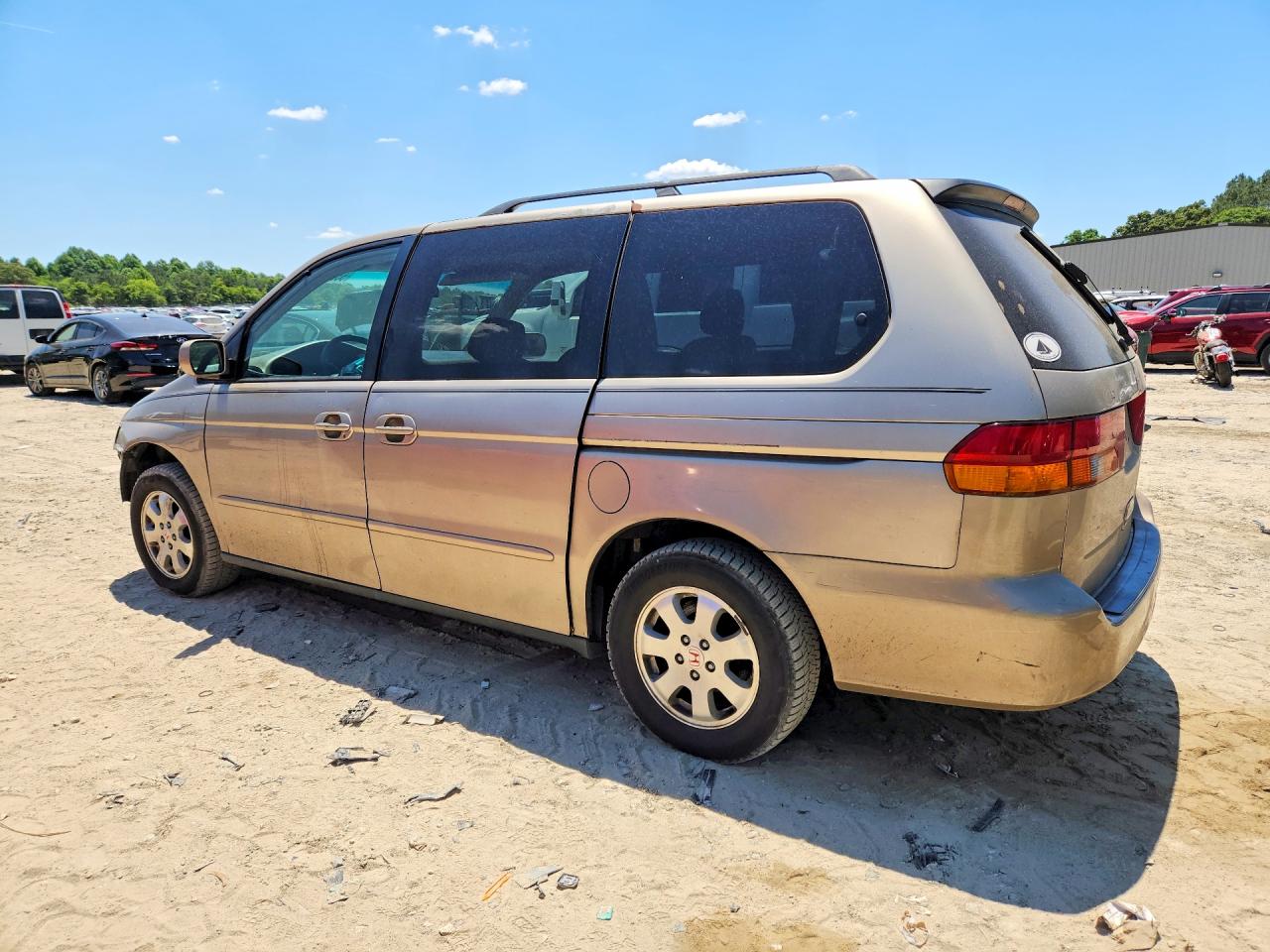 2002 Honda Odyssey Ex Gold vin: 5FNRL18682B004704