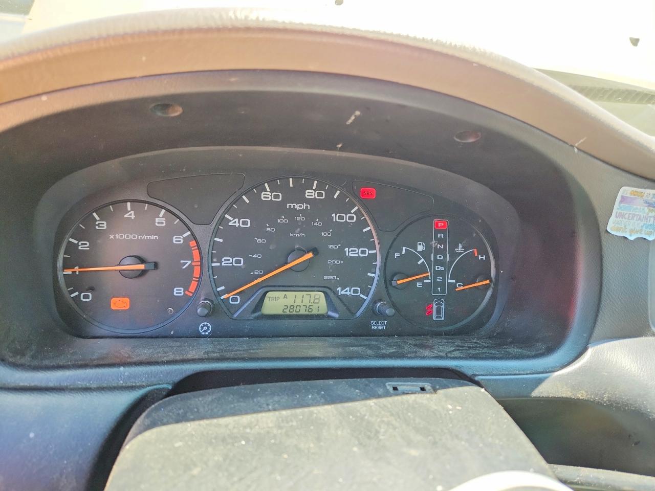 2002 Honda Odyssey Ex Gold vin: 5FNRL18682B004704