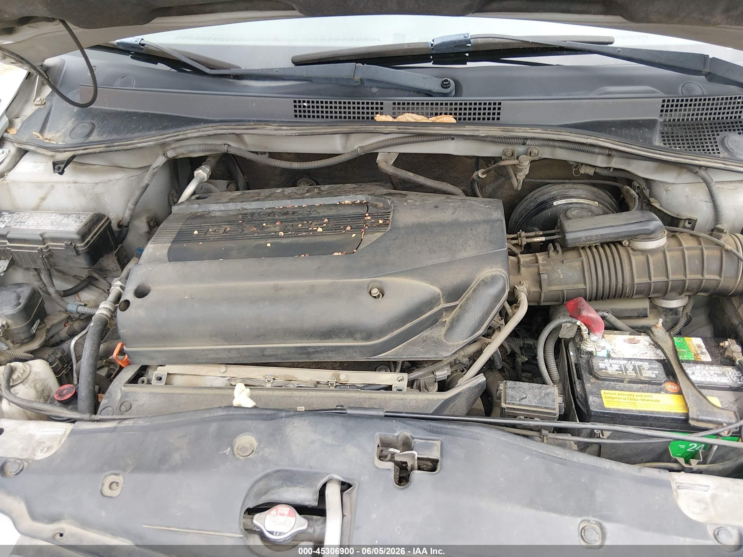 2003 Honda Odyssey Ex Silver vin: 5FNRL18683B086256