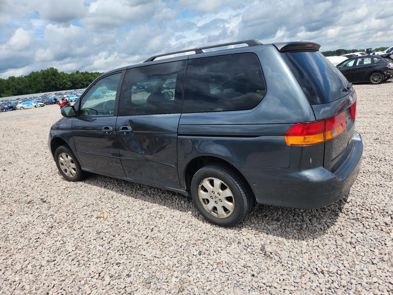 2004 Honda Odyssey Ex Зеленый vin: 5FNRL18684B072259