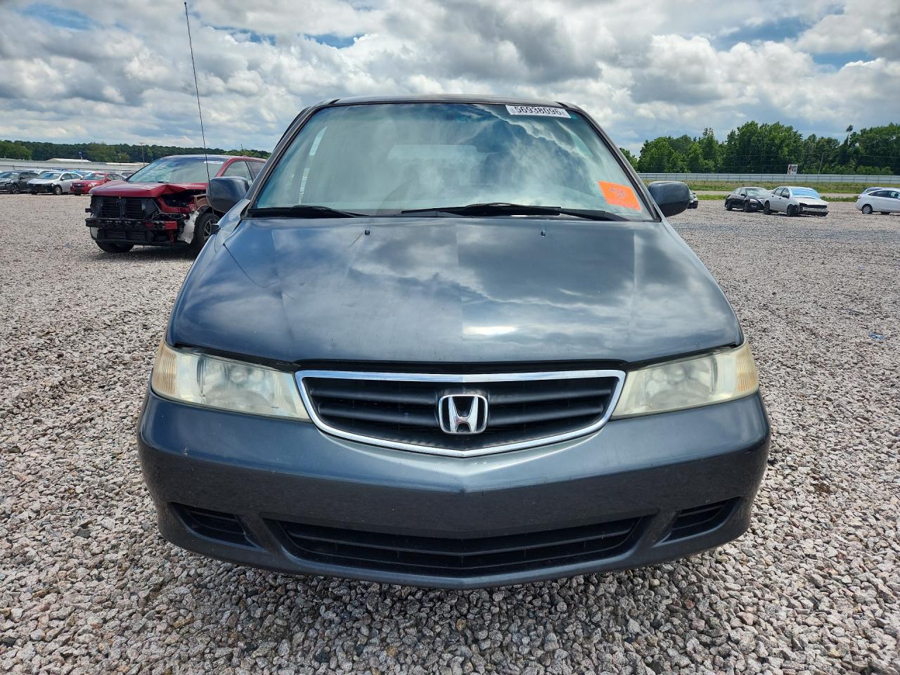 2004 Honda Odyssey Ex Зеленый vin: 5FNRL18684B072259
