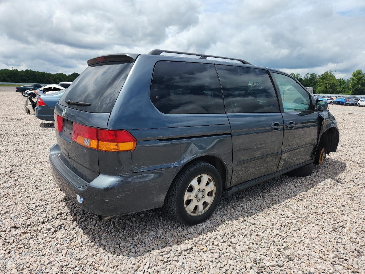 2004 Honda Odyssey Ex Зеленый vin: 5FNRL18684B072259