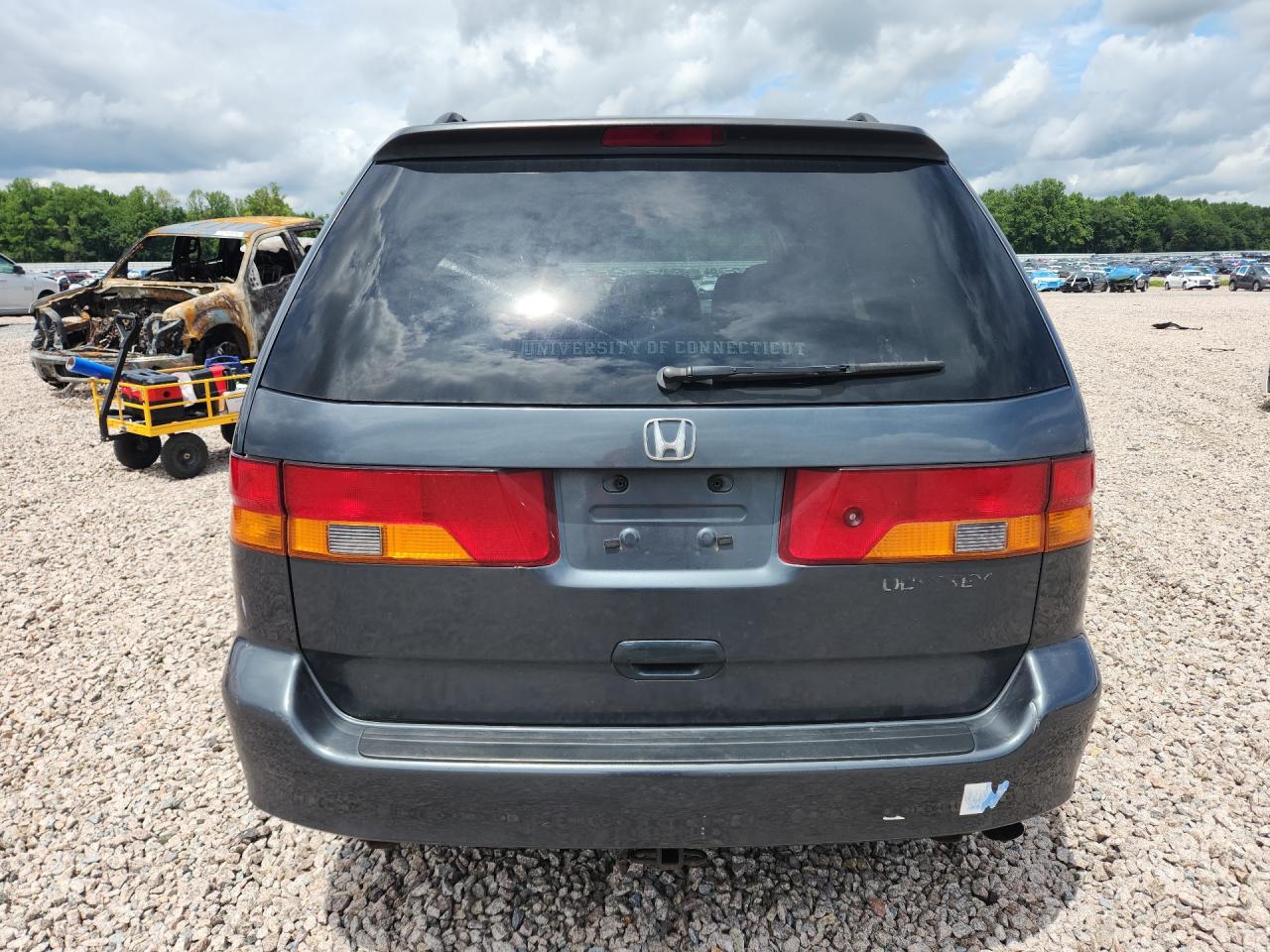 2004 Honda Odyssey Ex Зеленый vin: 5FNRL18684B072259