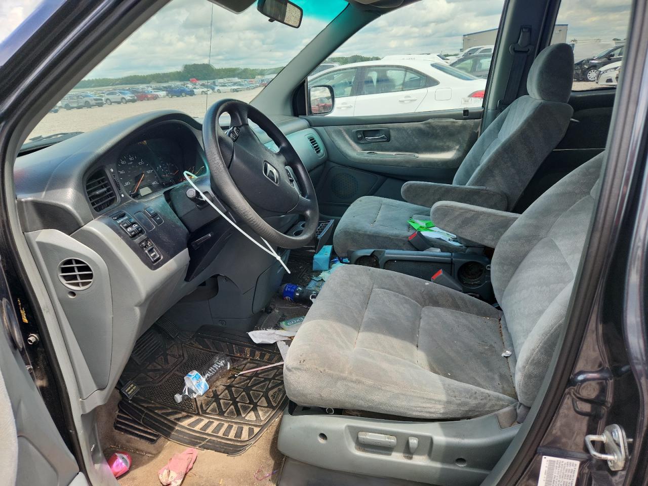 2004 Honda Odyssey Ex Зеленый vin: 5FNRL18684B072259