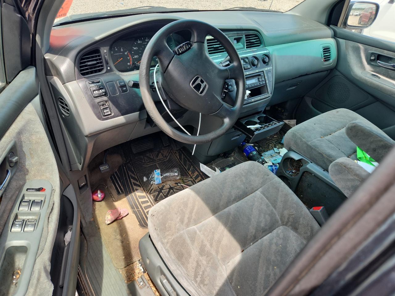 2004 Honda Odyssey Ex Зеленый vin: 5FNRL18684B072259