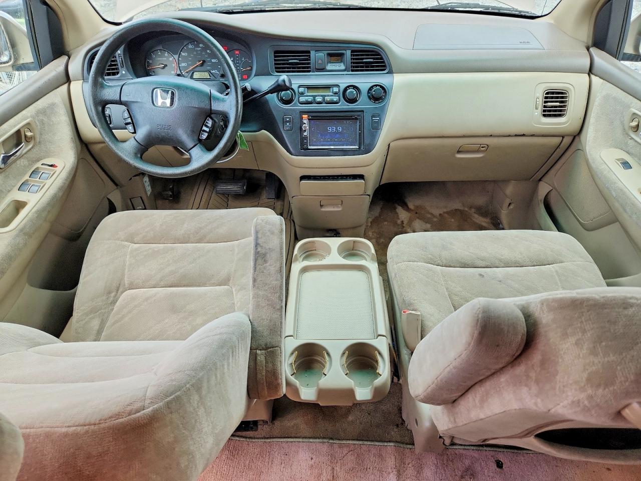 2004 Honda Odyssey Ex Желто-коричневый vin: 5FNRL18684B072696