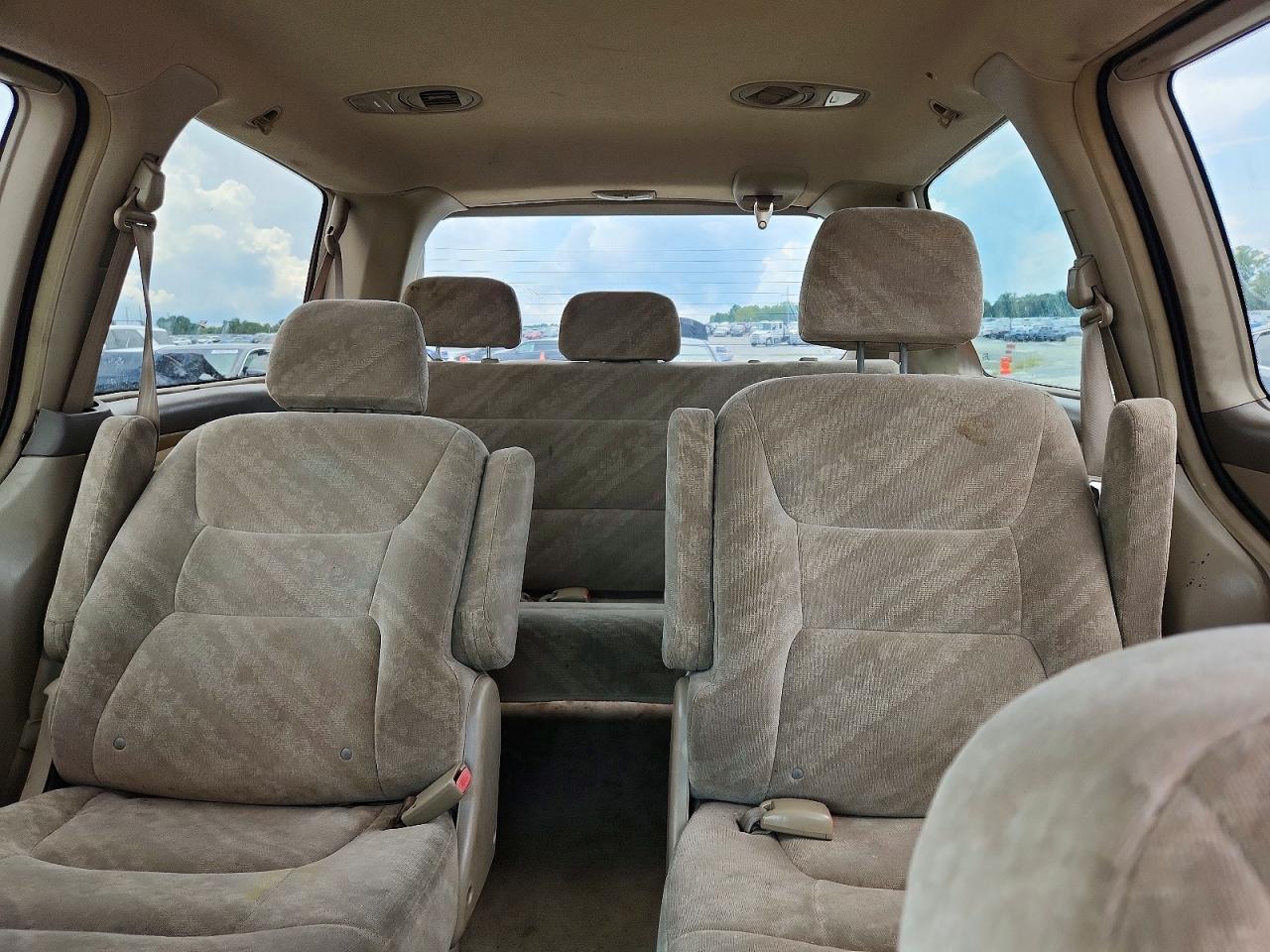 2004 Honda Odyssey Ex Желто-коричневый vin: 5FNRL18684B072696