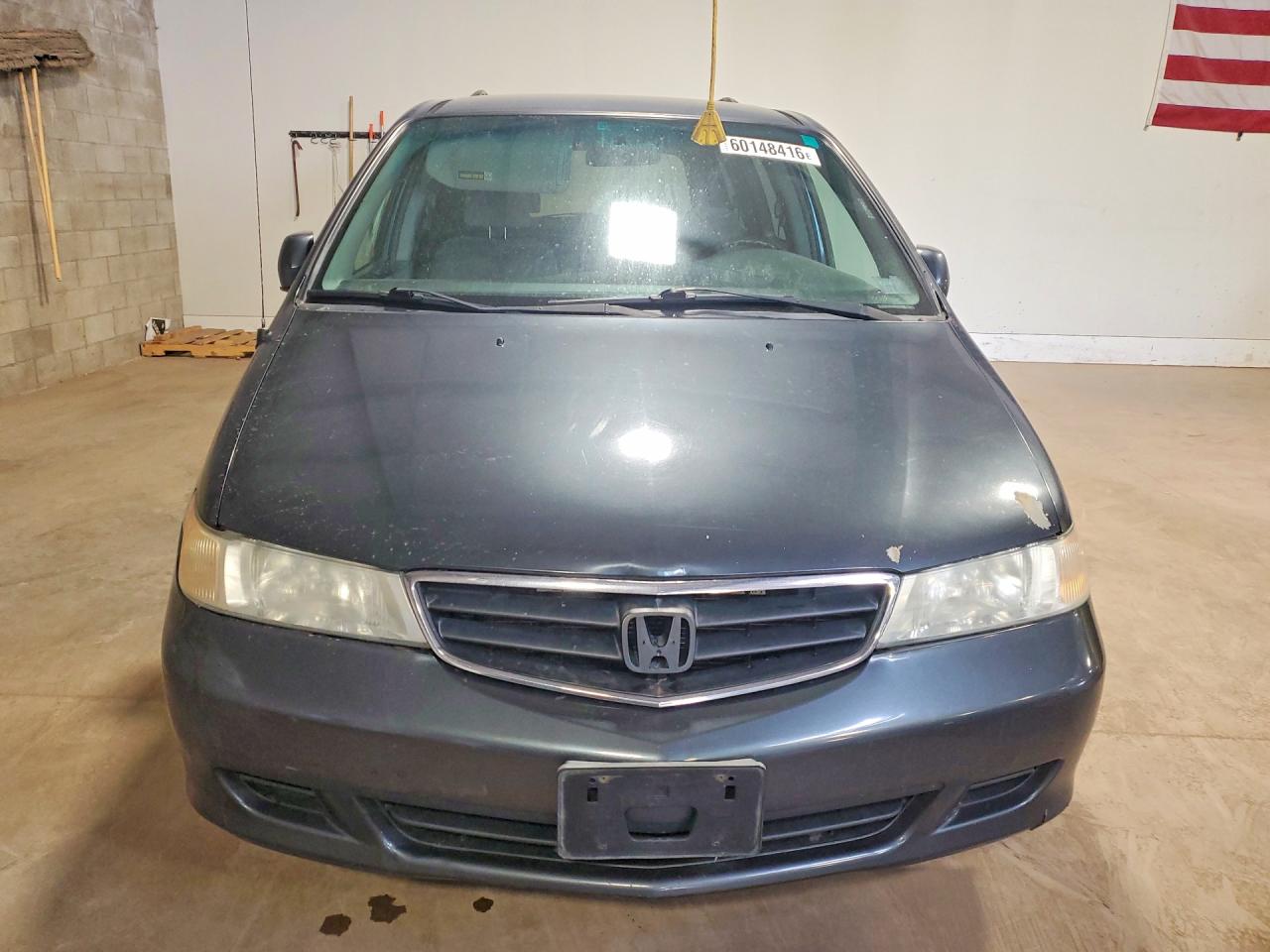 2004 Honda Odyssey Ex Gray vin: 5FNRL18684B120066