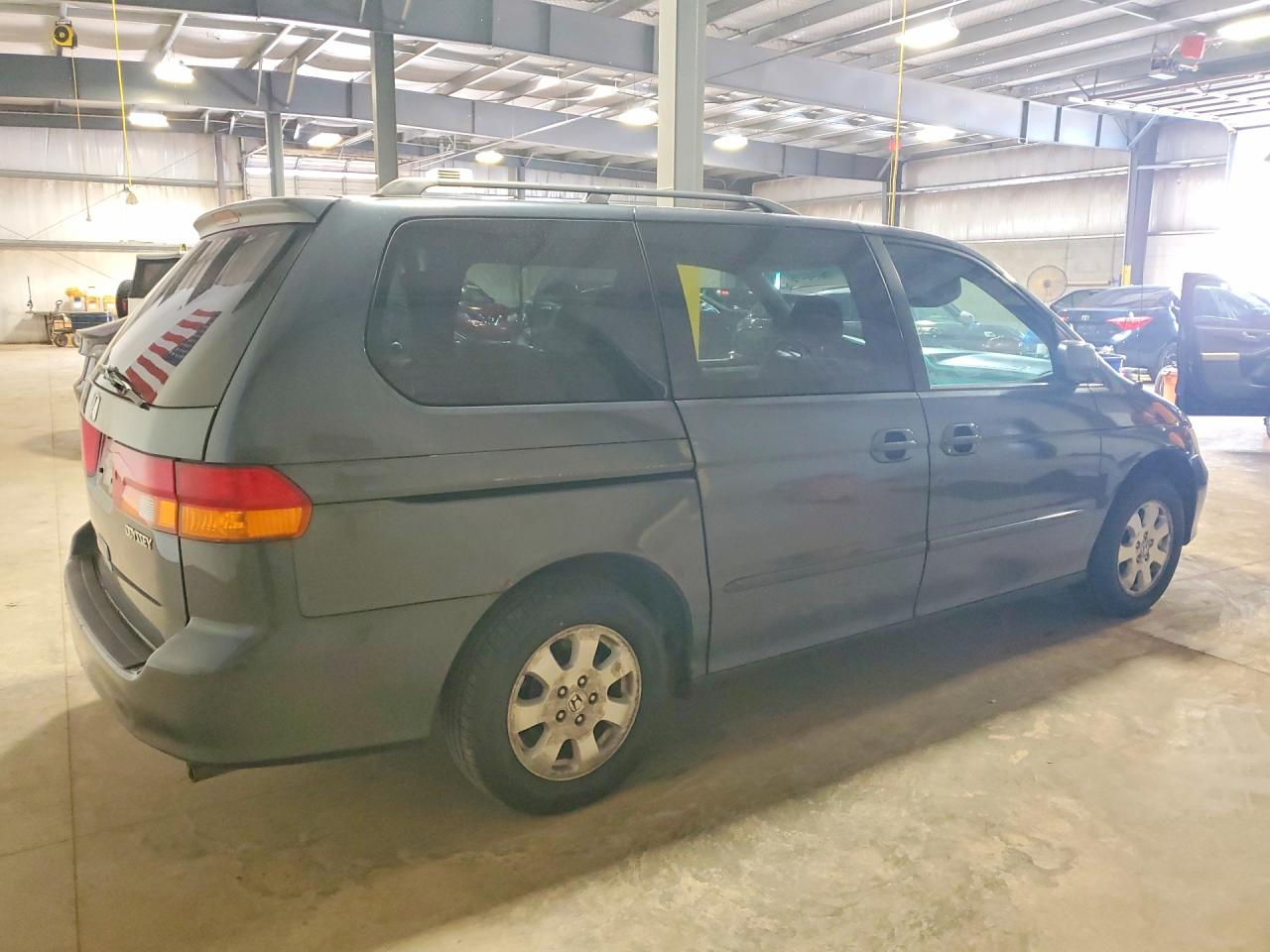 2004 Honda Odyssey Ex Gray vin: 5FNRL18684B120066