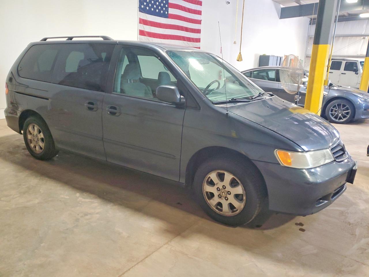 2004 Honda Odyssey Ex Gray vin: 5FNRL18684B120066