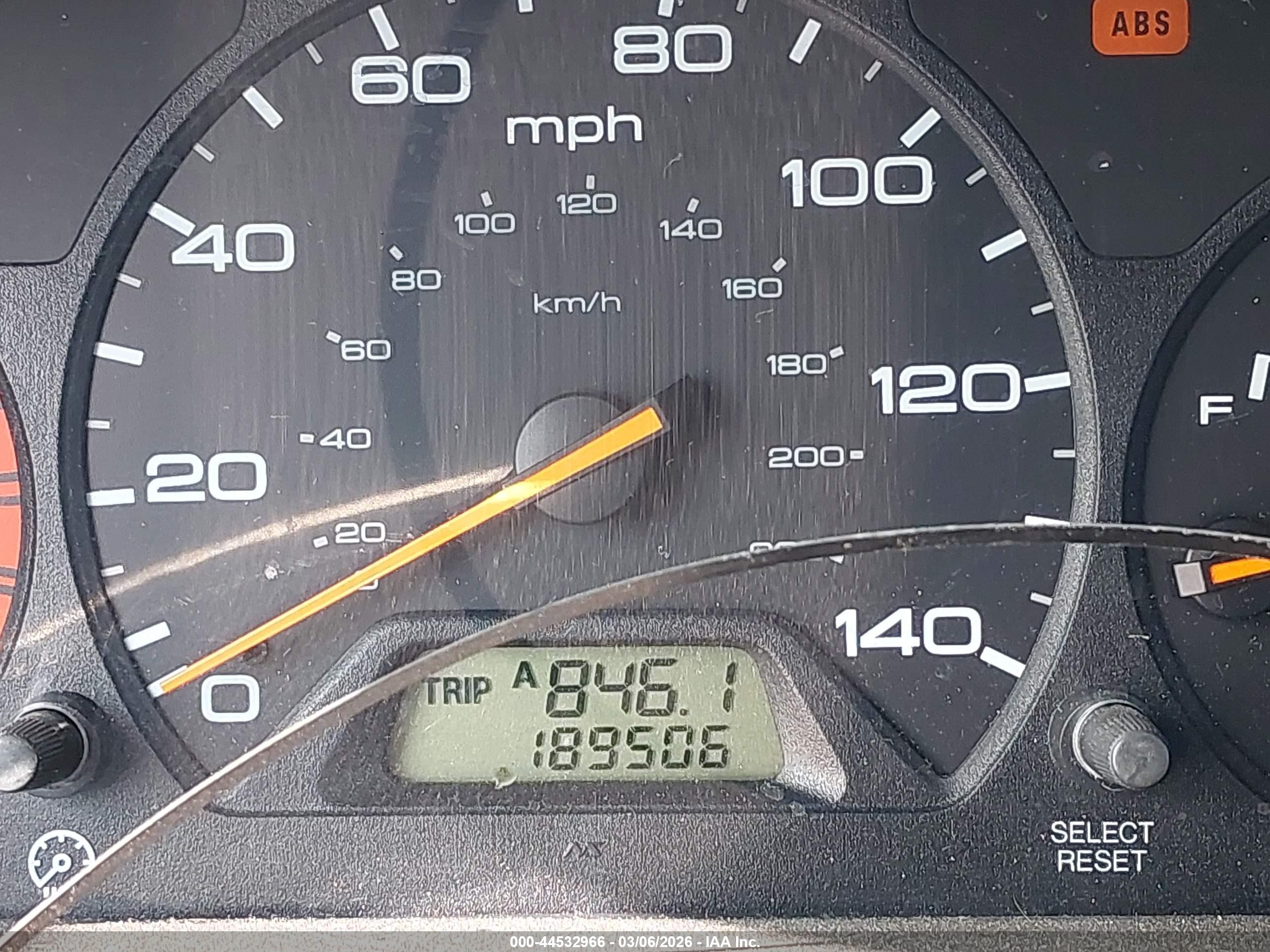 2003 Honda Odyssey Ex Blue vin: 5FNRL18693B051810