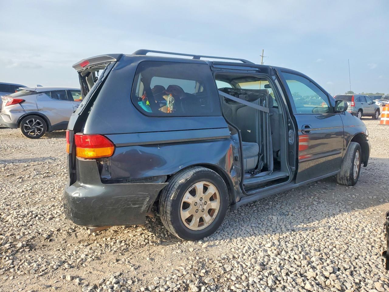 2003 Honda Odyssey Ex Серый vin: 5FNRL18693B131298