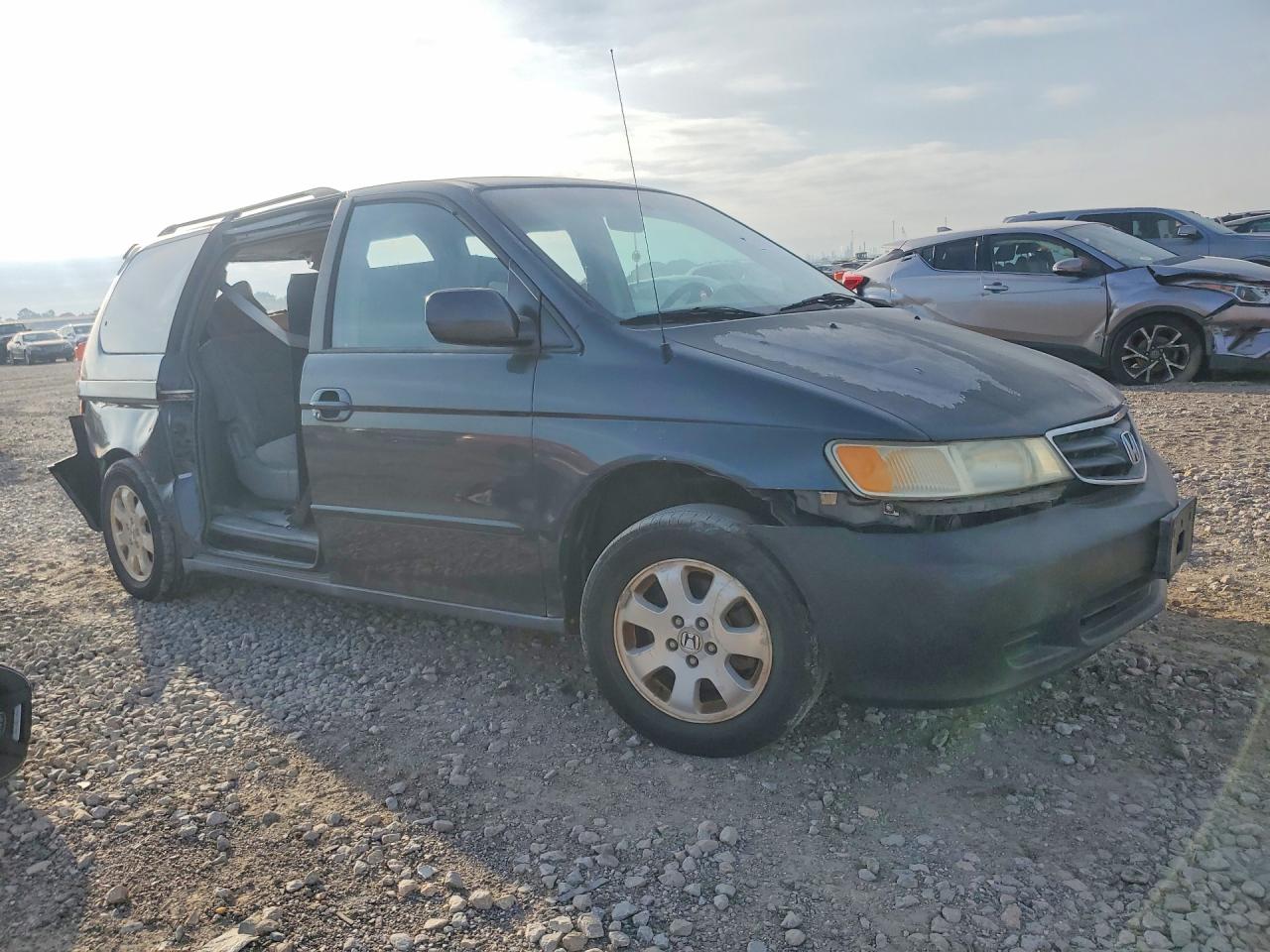 2003 Honda Odyssey Ex Серый vin: 5FNRL18693B131298