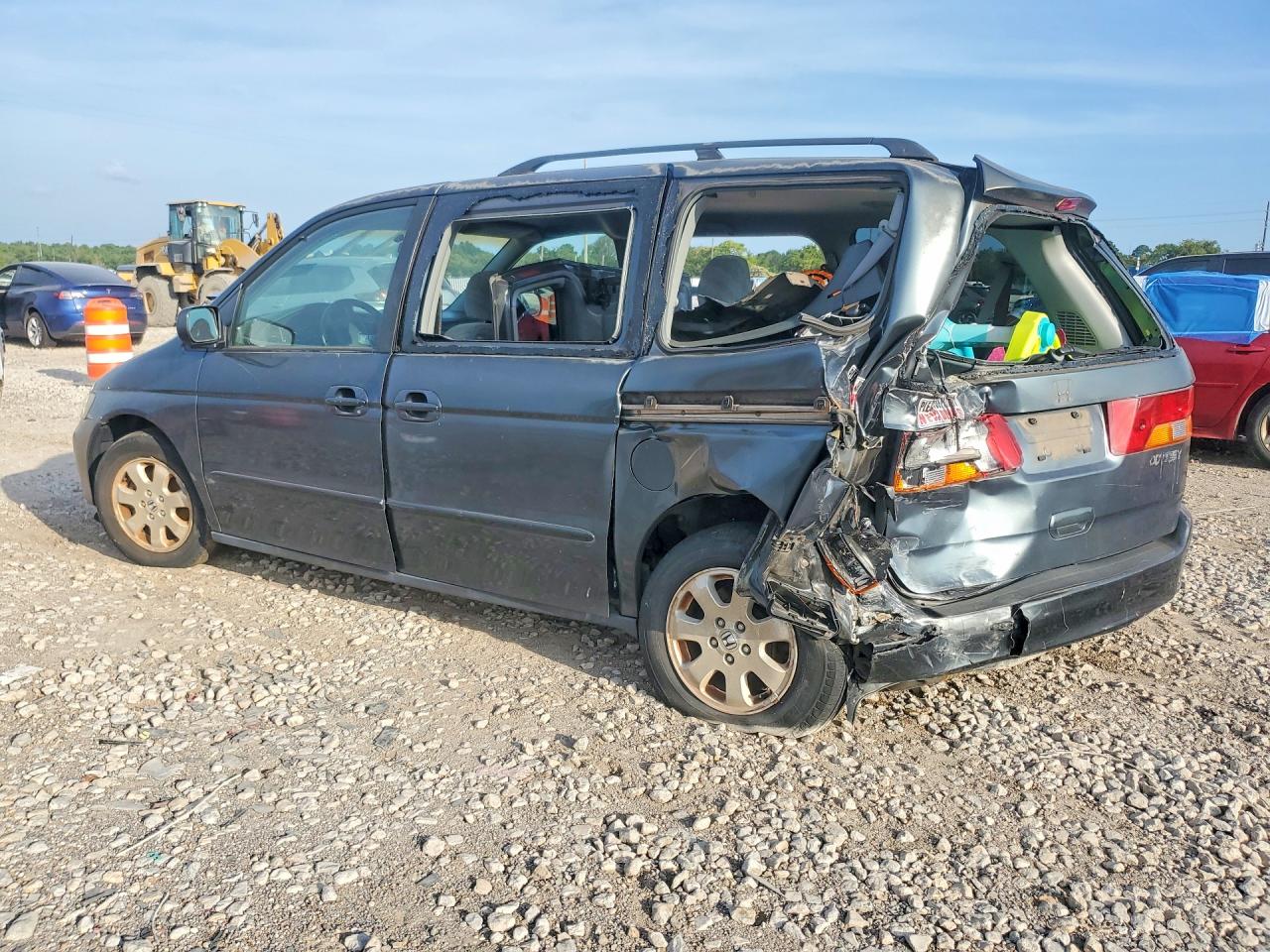 2003 Honda Odyssey Ex Серый vin: 5FNRL18693B131298