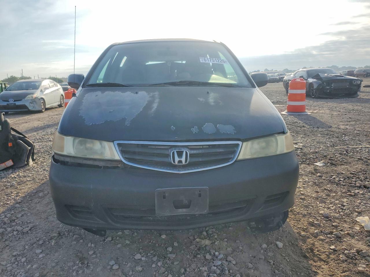 2003 Honda Odyssey Ex Серый vin: 5FNRL18693B131298