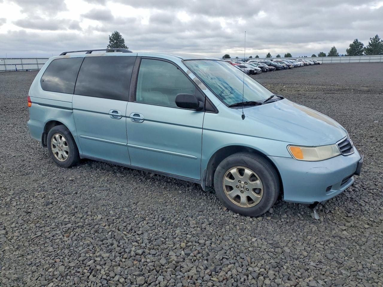 2004 Honda Odyssey Ex Turquoise vin: 5FNRL18694B039898