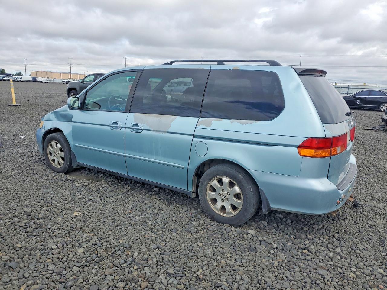 2004 Honda Odyssey Ex Turquoise vin: 5FNRL18694B039898