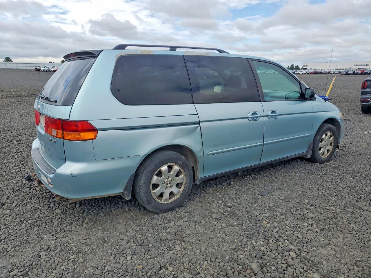 2004 Honda Odyssey Ex Turquoise vin: 5FNRL18694B039898