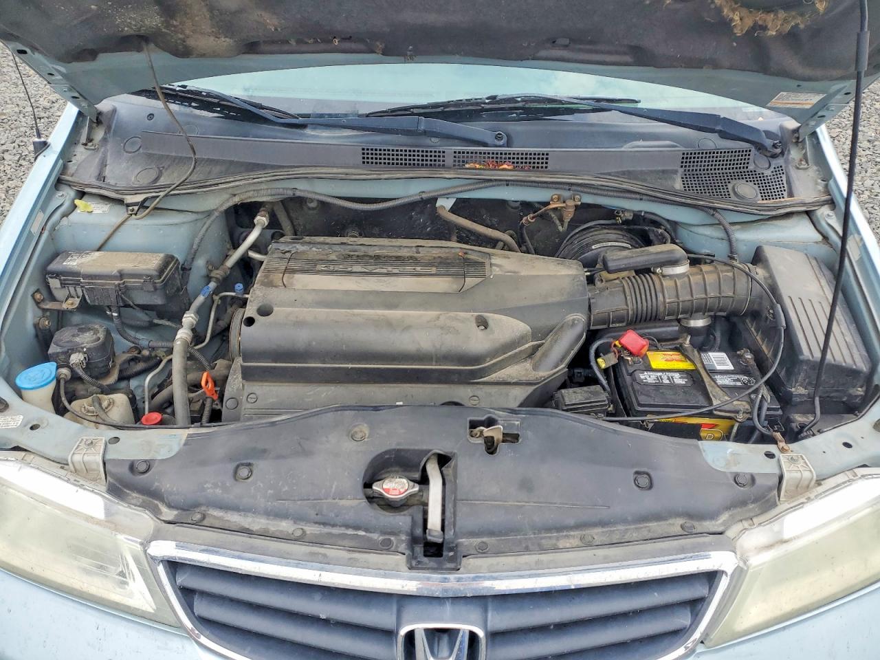 2004 Honda Odyssey Ex Turquoise vin: 5FNRL18694B039898