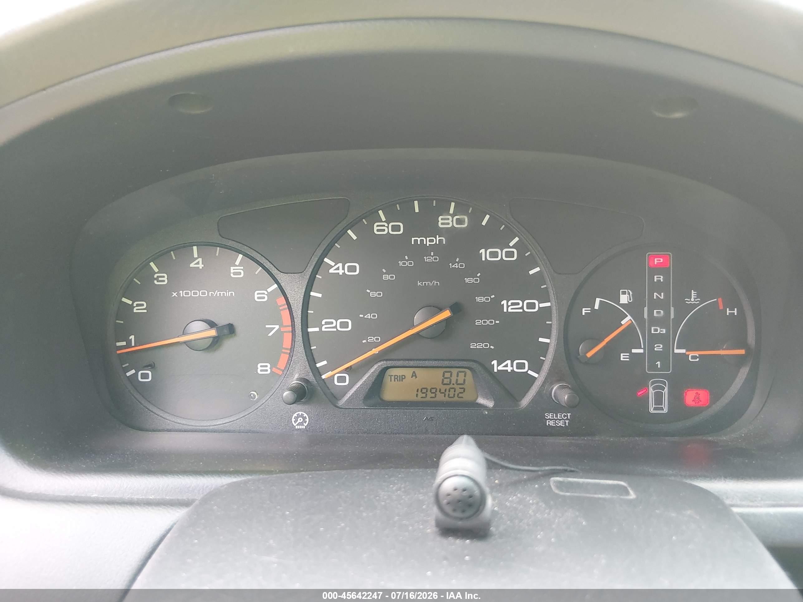 2004 Honda Odyssey Ex Brown vin: 5FNRL18694B049606